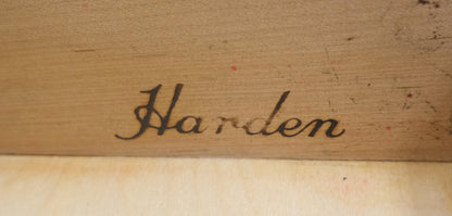 EstablishedLines Fine Block Front Scallop Carving 4 Drawers Bachelor Chest Dresser MINT