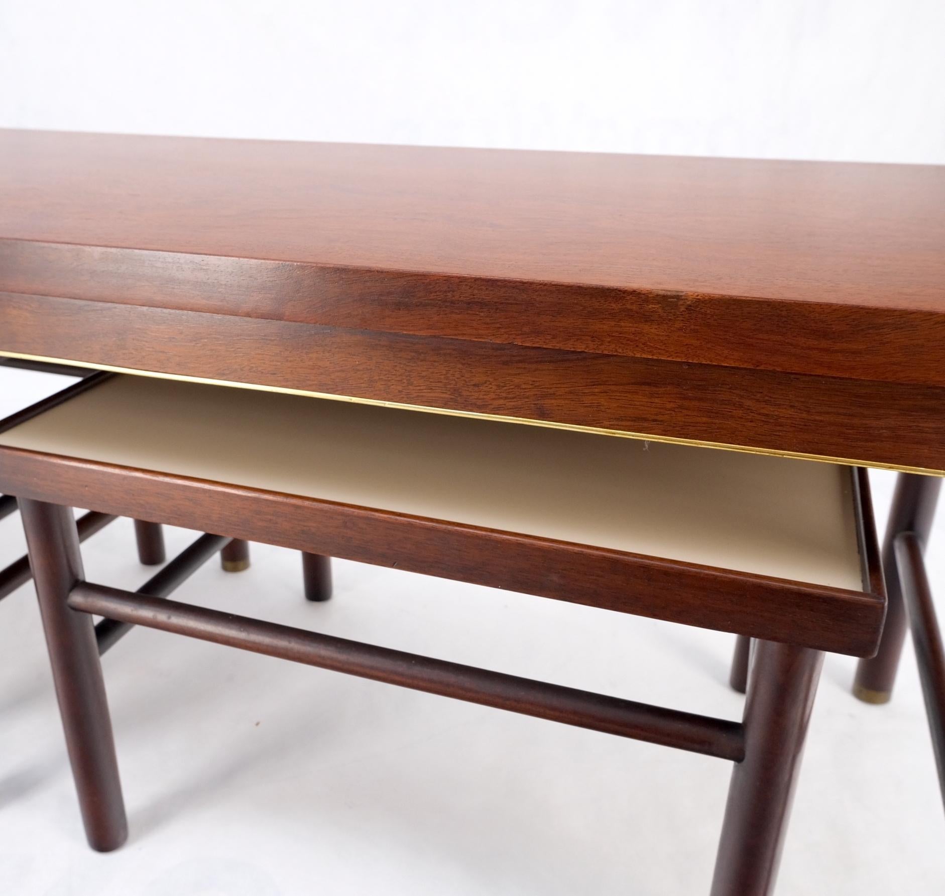 EstablishedLines Set of 3 Mid Century Modern Nesting Coffee Side End Occasional Tables MINT!