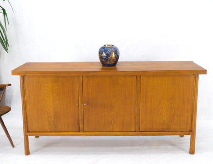 EstablishedLines Gibbings Widdicomb 3 Doors Compartment Long Credenza Dresser Tapered Legs Mint