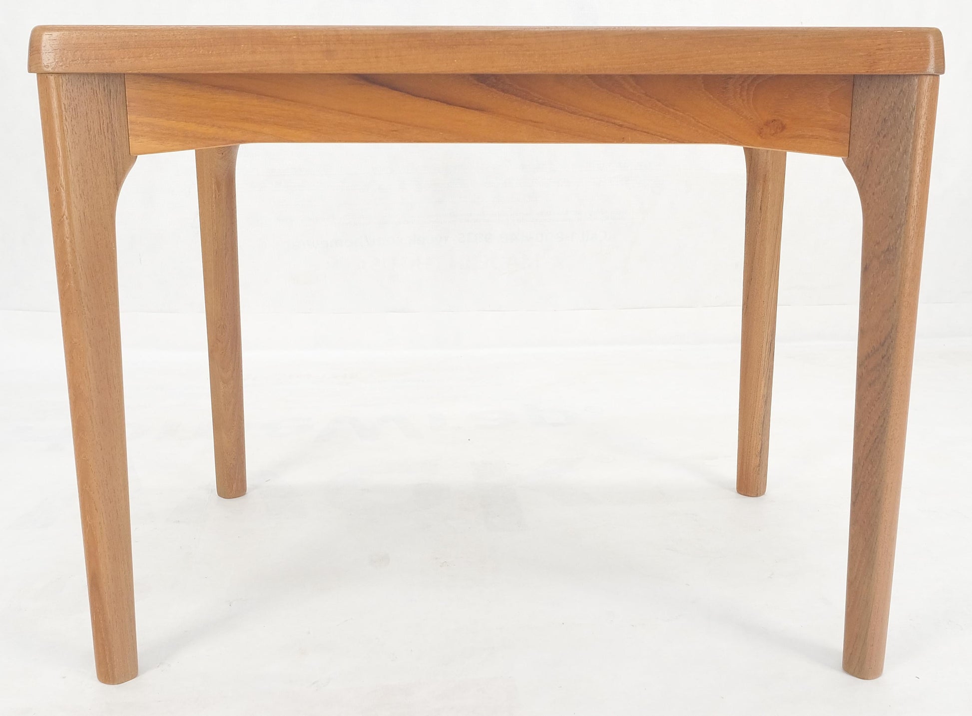 EstablishedLines Danish Mid Century Modern Teak Rectangle Side End Table Stand MINT!