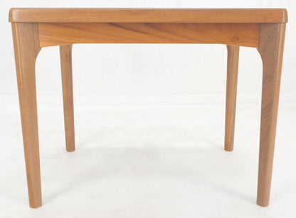 EstablishedLines Danish Mid Century Modern Teak Rectangle Side End Table Stand MINT!