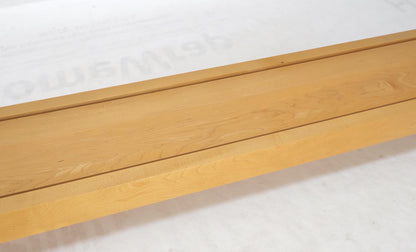 Solid Maple & Walnut Butterfly Joint Studio Made Console Sofa Table MINT!