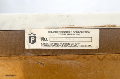 EstablishedLines Marble Top Drawers Burl Wood Decorative Cristal Balls Pulls Bachelor Chest MINT