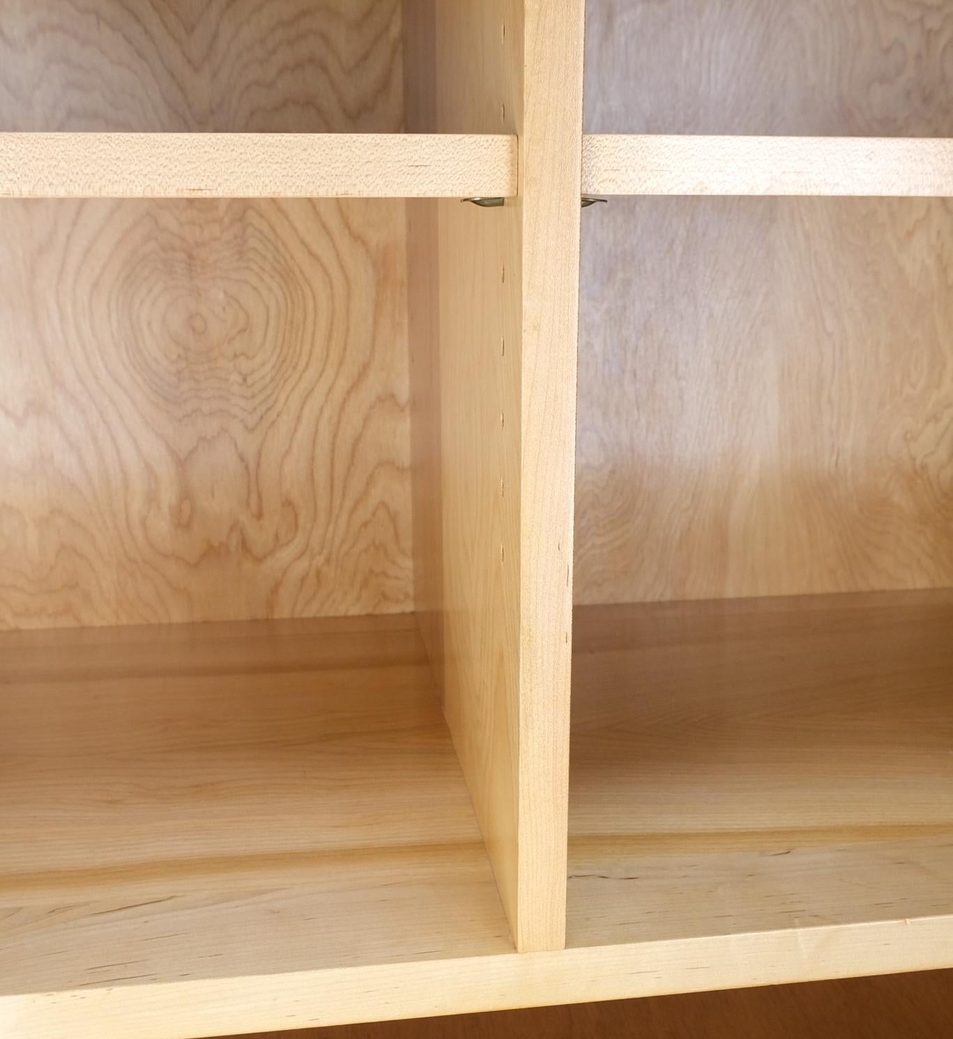 EstablishedLines Vladimir Kagan Walnut Dresser Two Door Cabinet Chifforobe on Slayed Legs Mint!