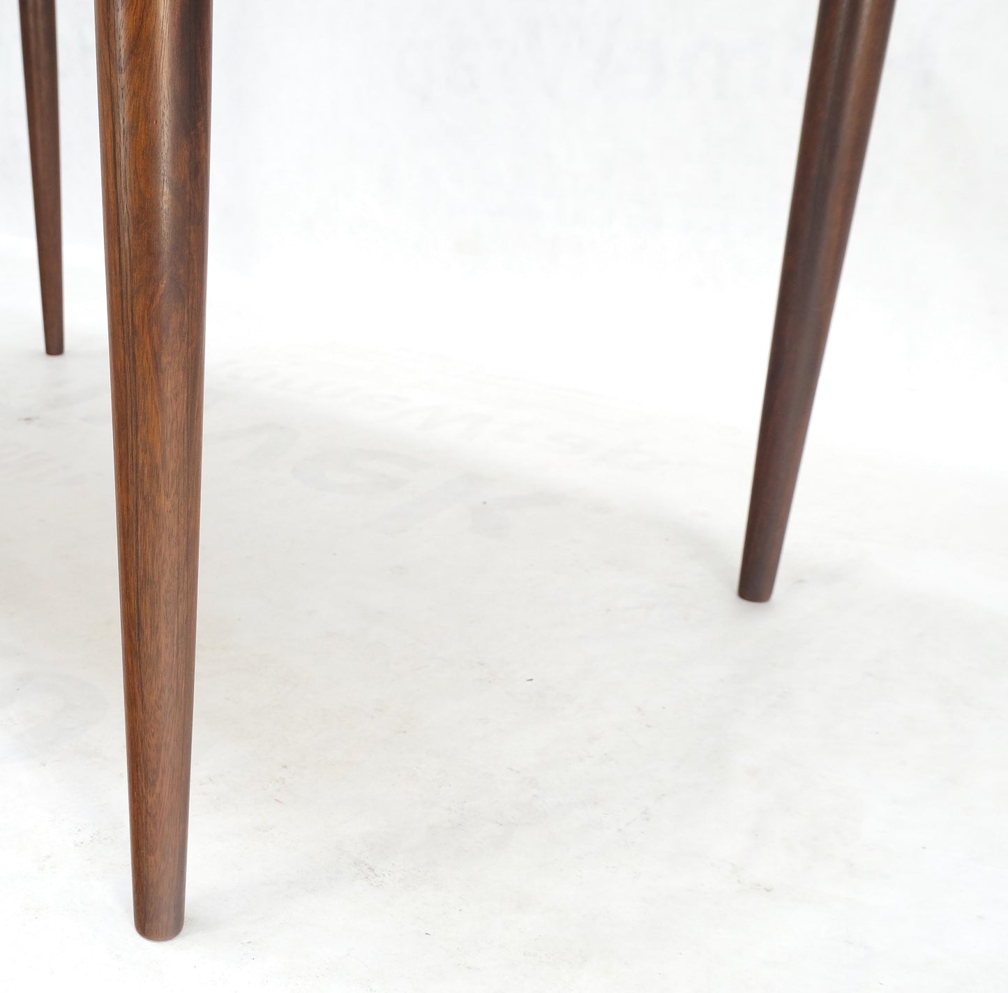 Large Danish Mid-Century Modern Rosewood Refectory Leaves Dining Table Mint!