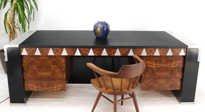 EstablishedLines Oversize Large Important Vladimir Kagan Art Deco Executive Desk