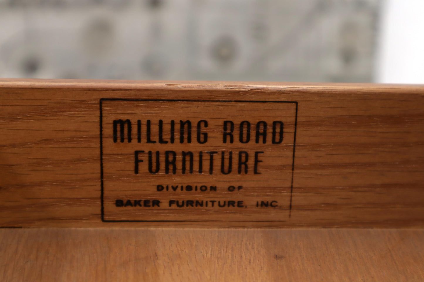 Pair of Light Walnut Cabriole Leg End Side Tables by Baker