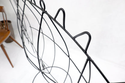 EstablishedLines Large Room Size Wire Crab Sculpture John Risley Decor