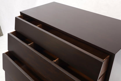 EstablishedLines Louver Front Four Drawers Bachelor Chest Dresser