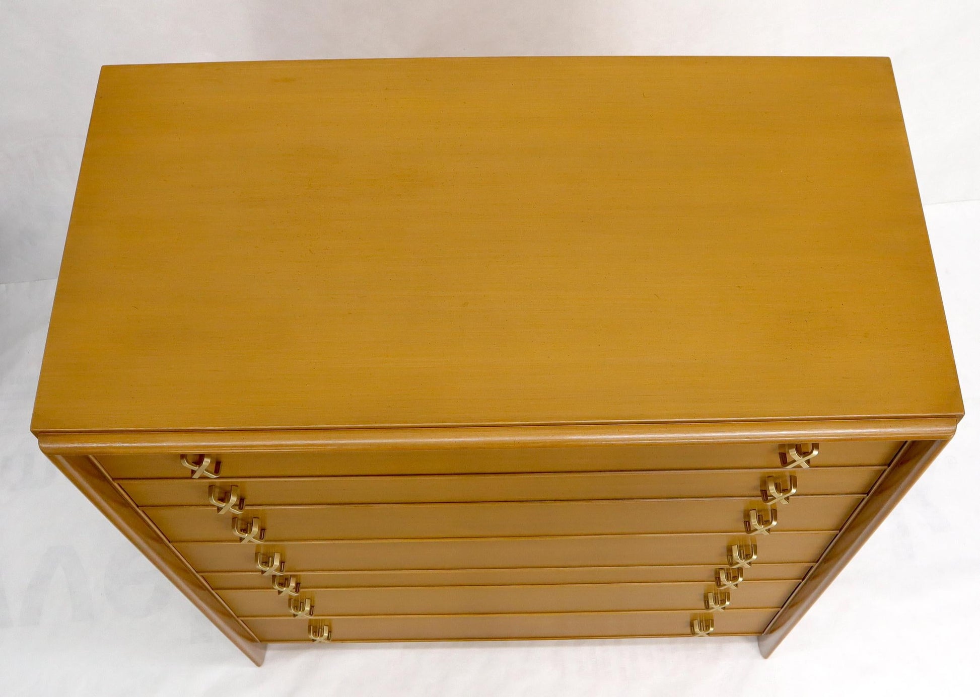 EstablishedLines Paul Frankl X-Pulls Drawers High Chest Dresser