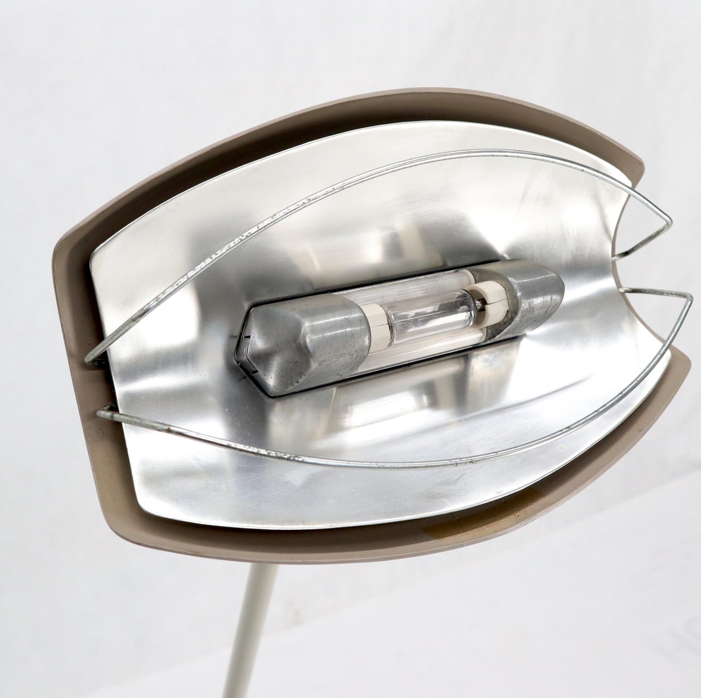 EstablishedLines Mid-Century Modern Tripod Stand Unusual Floor Heat Solar Quartz Lamp by Bikini
