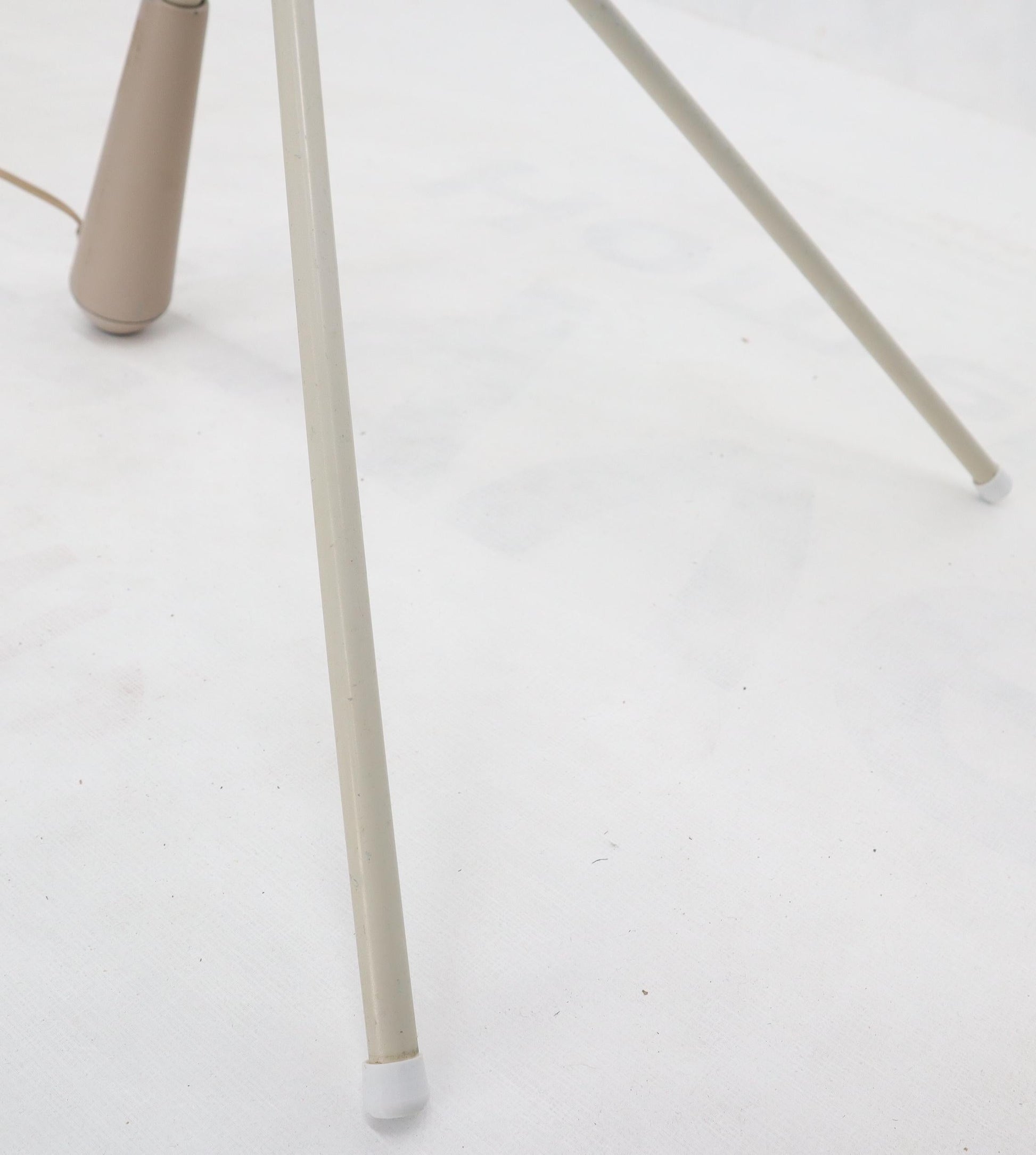 EstablishedLines Mid-Century Modern Tripod Stand Unusual Floor Heat Solar Quartz Lamp by Bikini