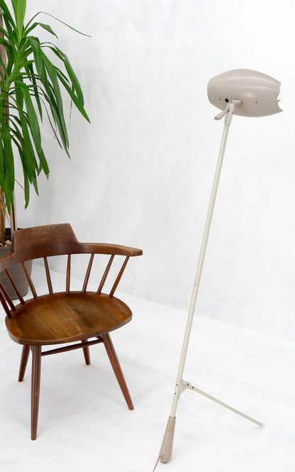 EstablishedLines Mid-Century Modern Tripod Stand Unusual Floor Heat Solar Quartz Lamp by Bikini