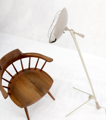 EstablishedLines Mid-Century Modern Tripod Stand Unusual Floor Heat Solar Quartz Lamp by Bikini