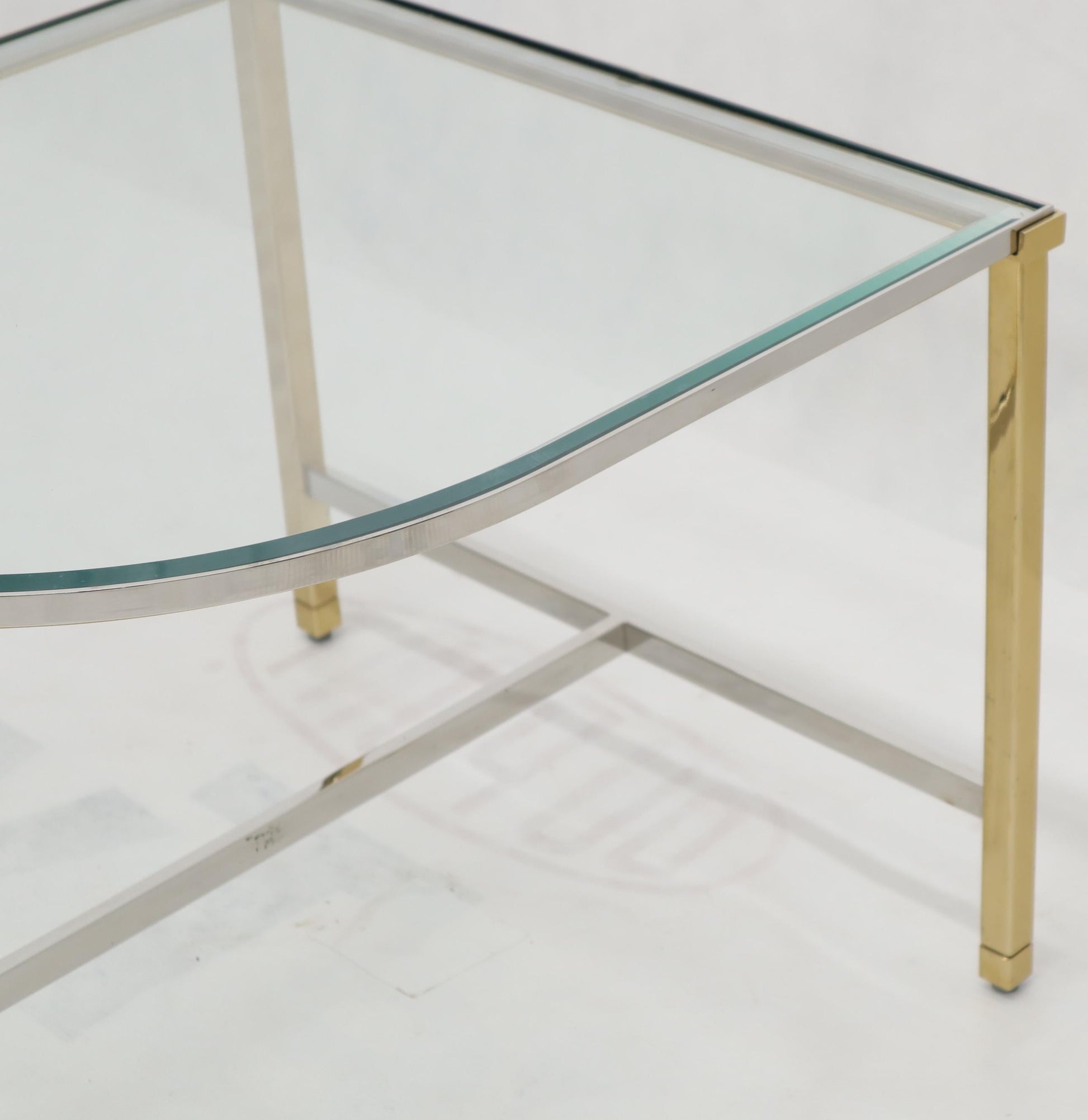 EstablishedLines Racetrack Oval Shape Two Pieces Coffee Table
