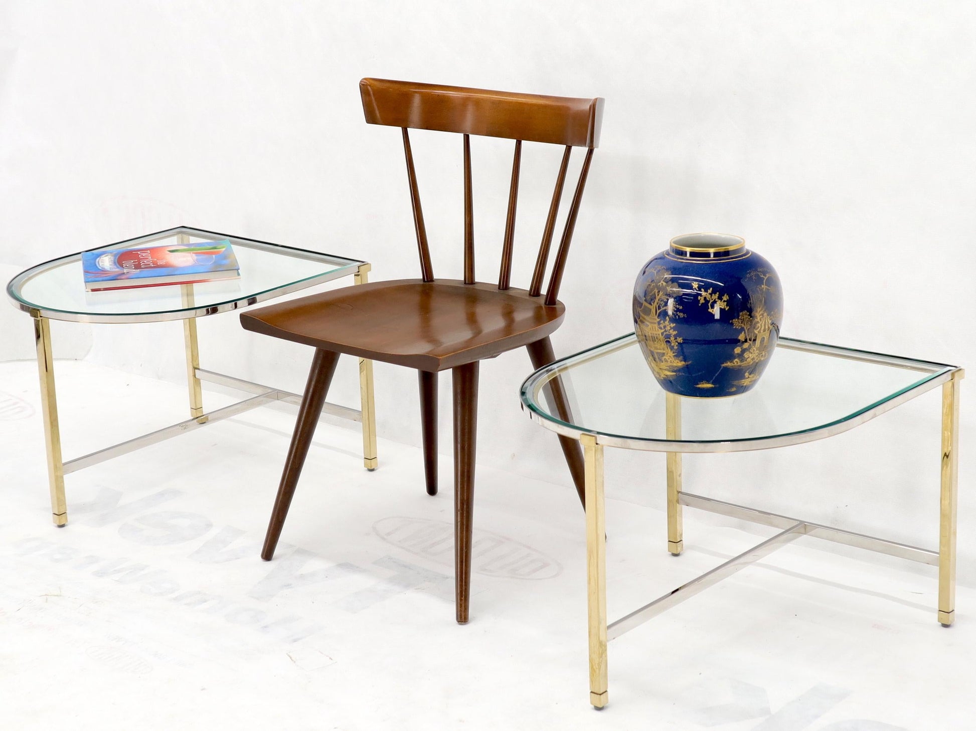 EstablishedLines Racetrack Oval Shape Two Pieces Coffee Table