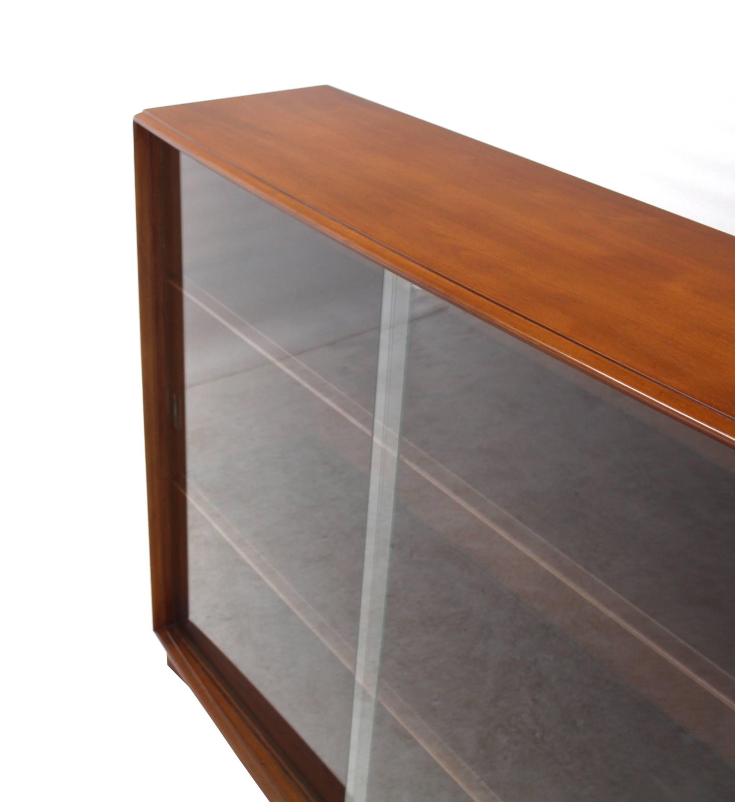 Gibbings for Widdicomb Bookcase with Glass Sliding Doors Mid Century