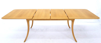 EstablishedLines Gibbings for Widdicomb Klismos Style Dining Table with Two Extension Boards