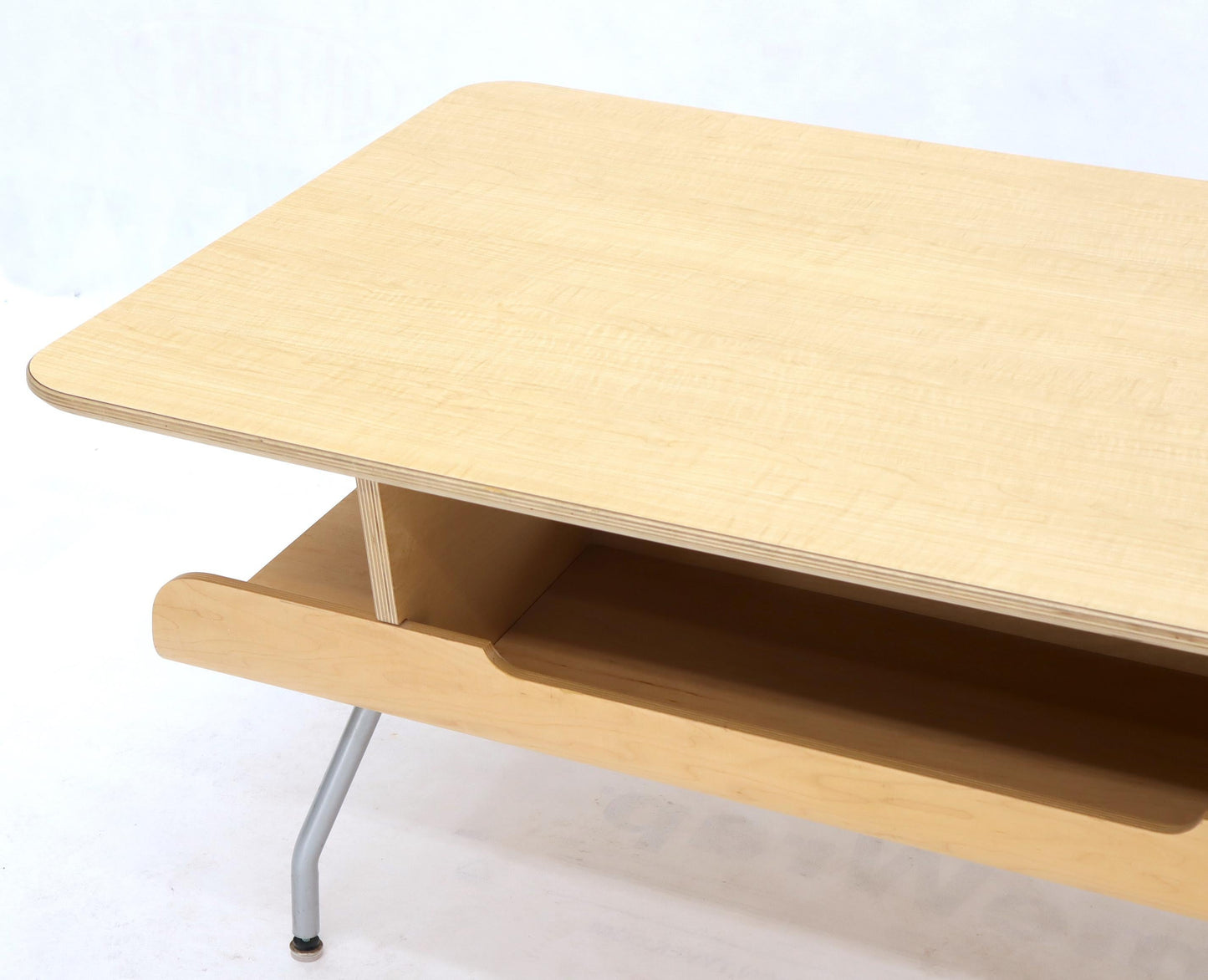 EstablishedLines Herman Miller Molded Plywood Magazine Rack Coffee Table