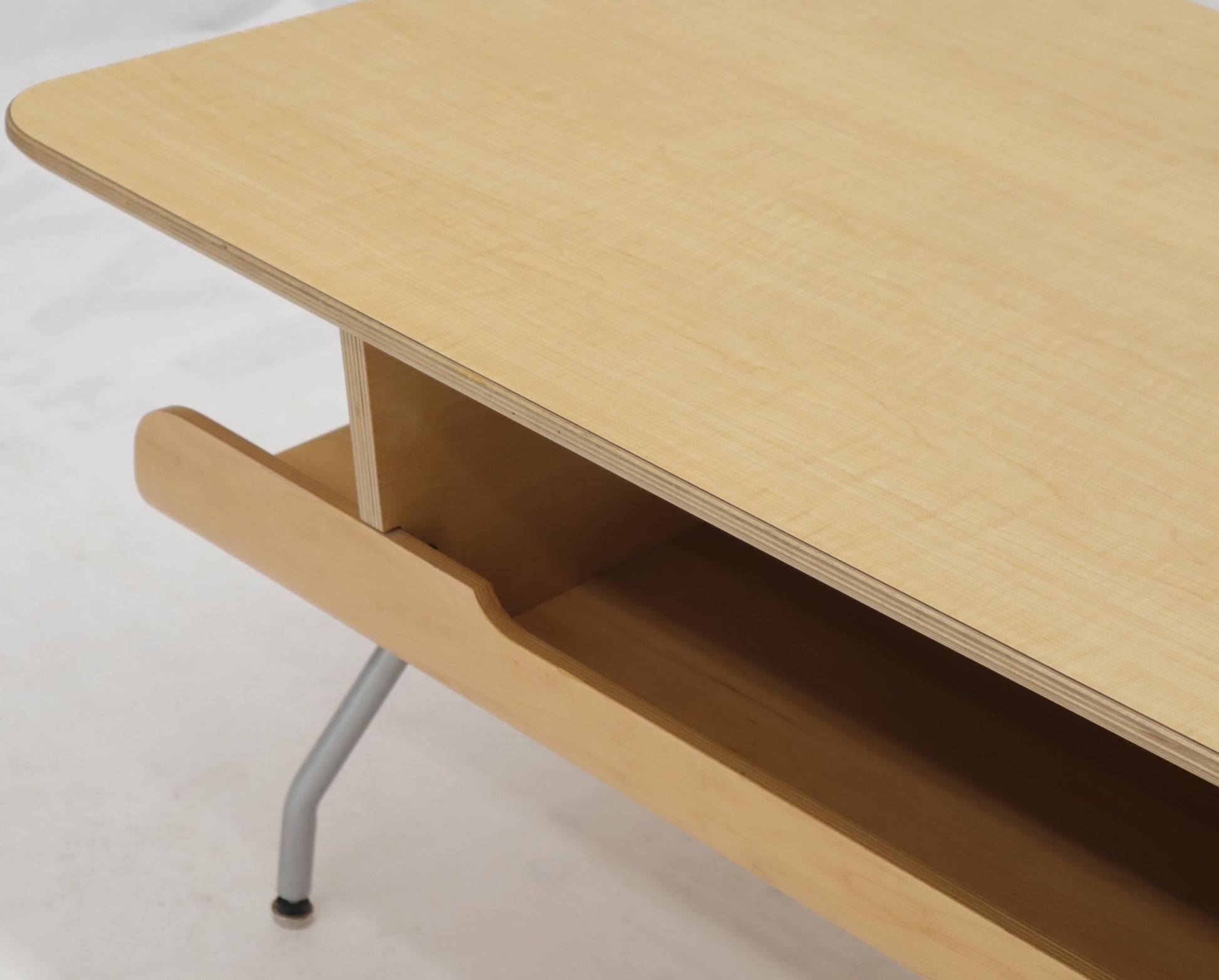 EstablishedLines Herman Miller Molded Plywood Magazine Rack Coffee Table