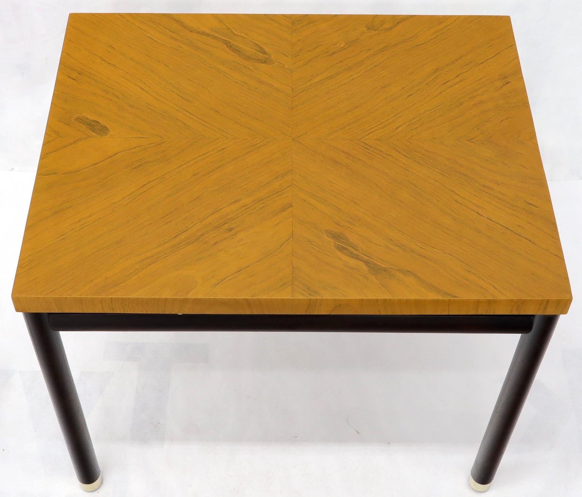 EstablishedLines Pair of John Stuart Ebonized Bases Floating Tops End Side Tables