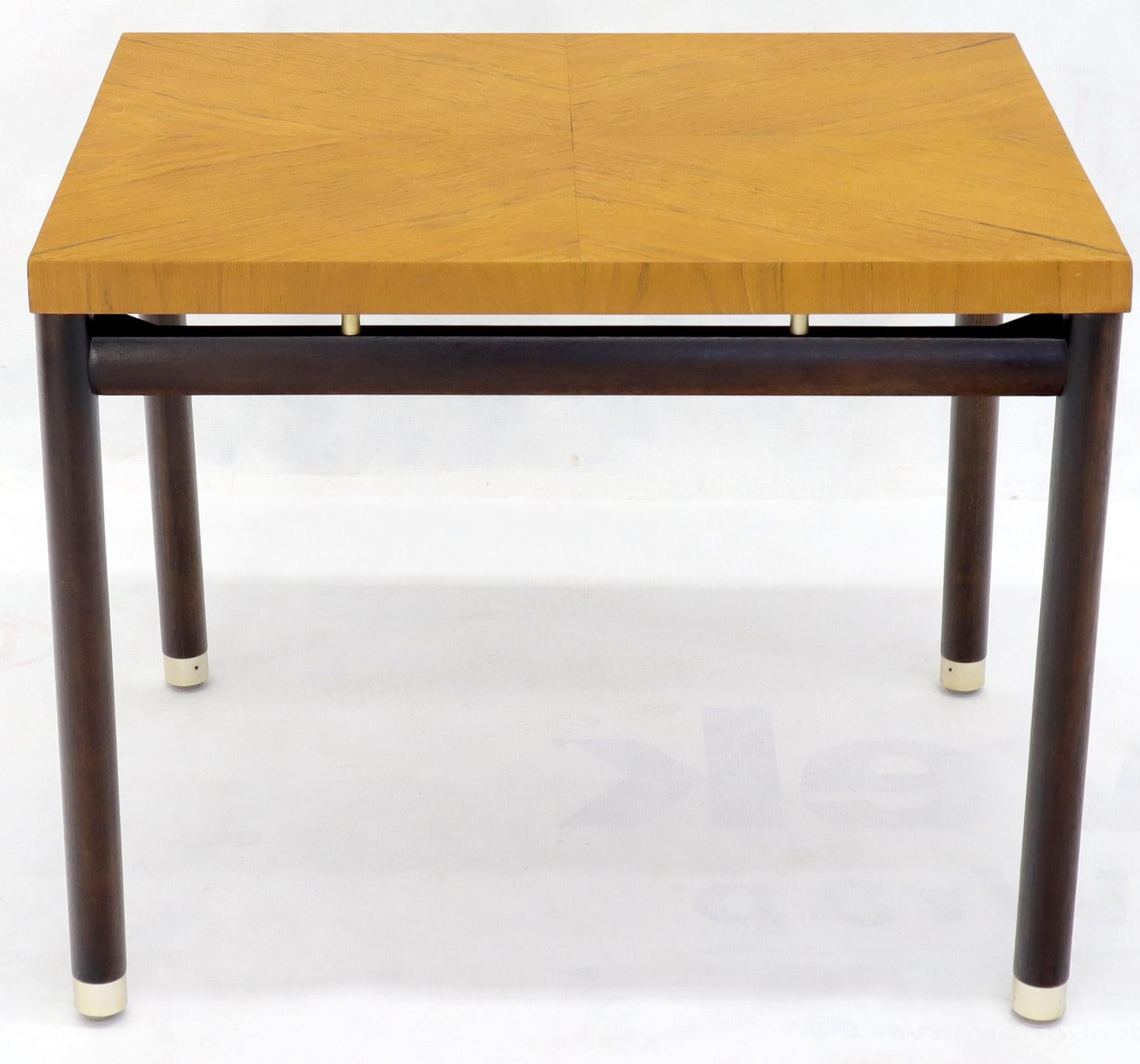 EstablishedLines Pair of John Stuart Ebonized Bases Floating Tops End Side Tables