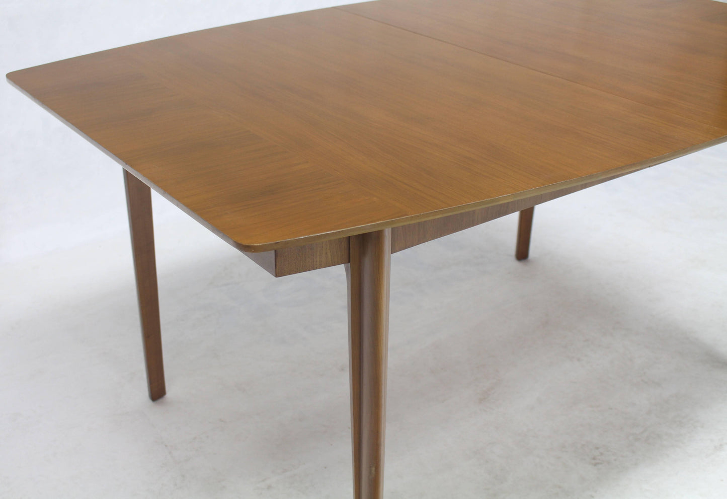 Widdicomb Walnut Dining Table w/ Two Extension Boards Leaves Gibbings era