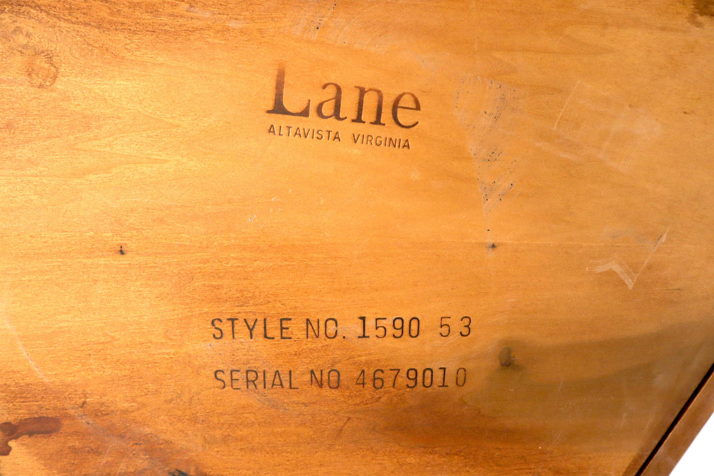 EstablishedLines Pair of Hexagon Walnut End Side Tables w/ One Door Cabinets Storage Compartment