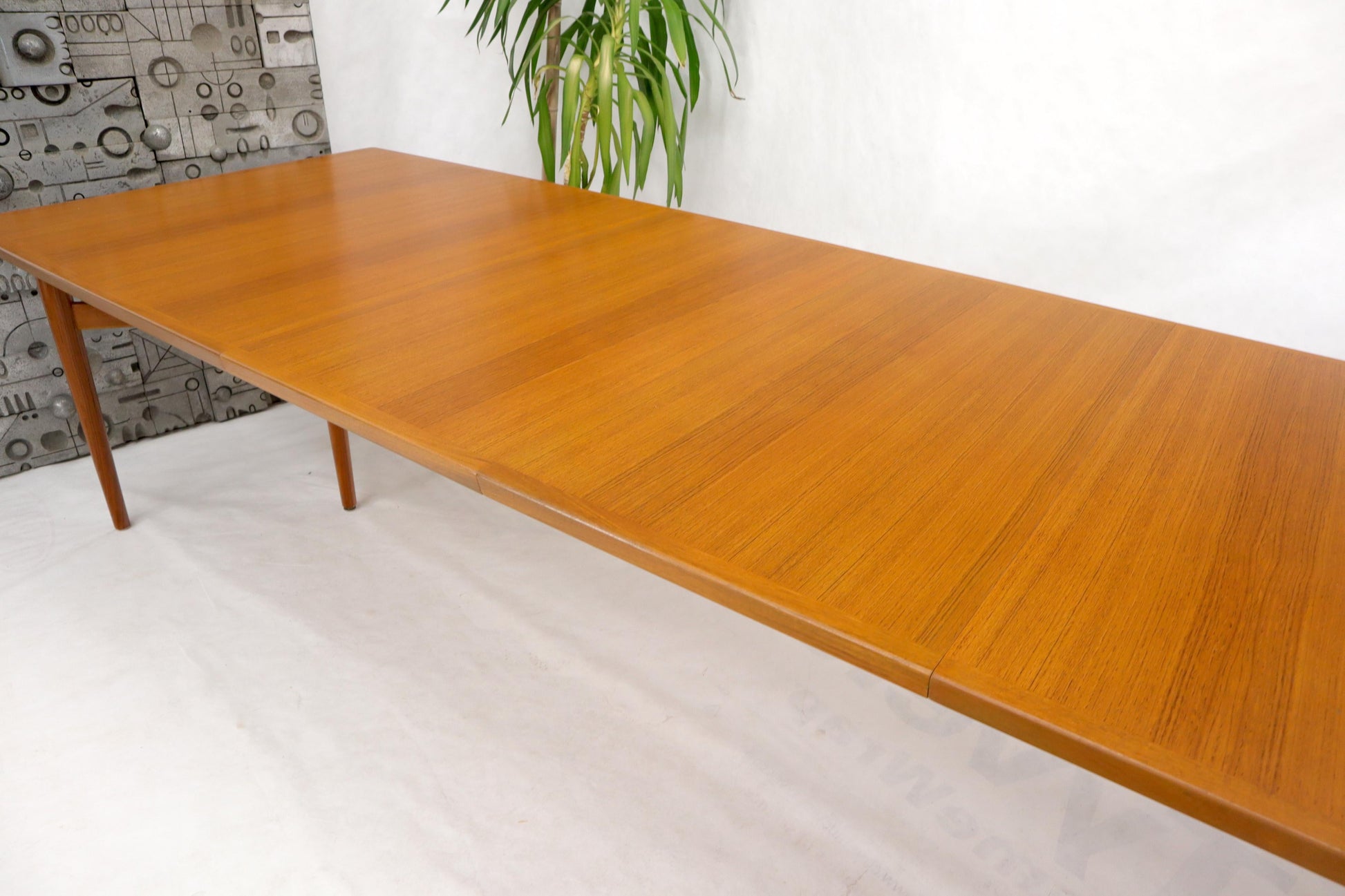 EstablishedLines Arne Vodder for Sibast Large Oversize Dining Conference Table Extensions