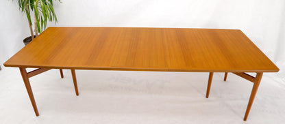 EstablishedLines Arne Vodder for Sibast Large Oversize Dining Conference Table Extensions
