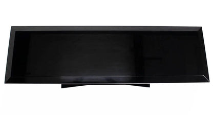 Black Lacquer U-Shape Arched Base Console Table by Drexel