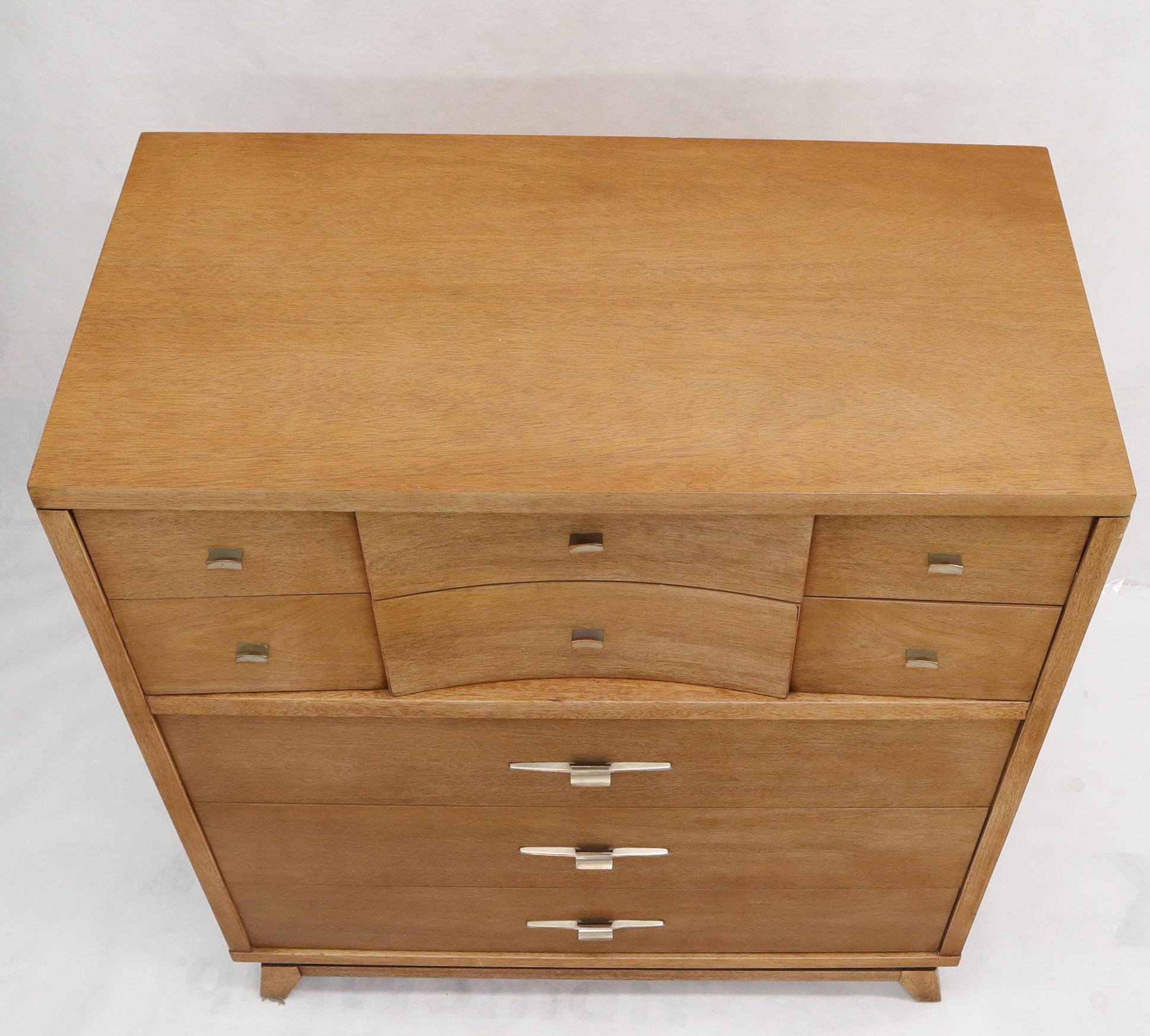 EstablishedLines Light Tone Five Drawers High Chest by Hooker