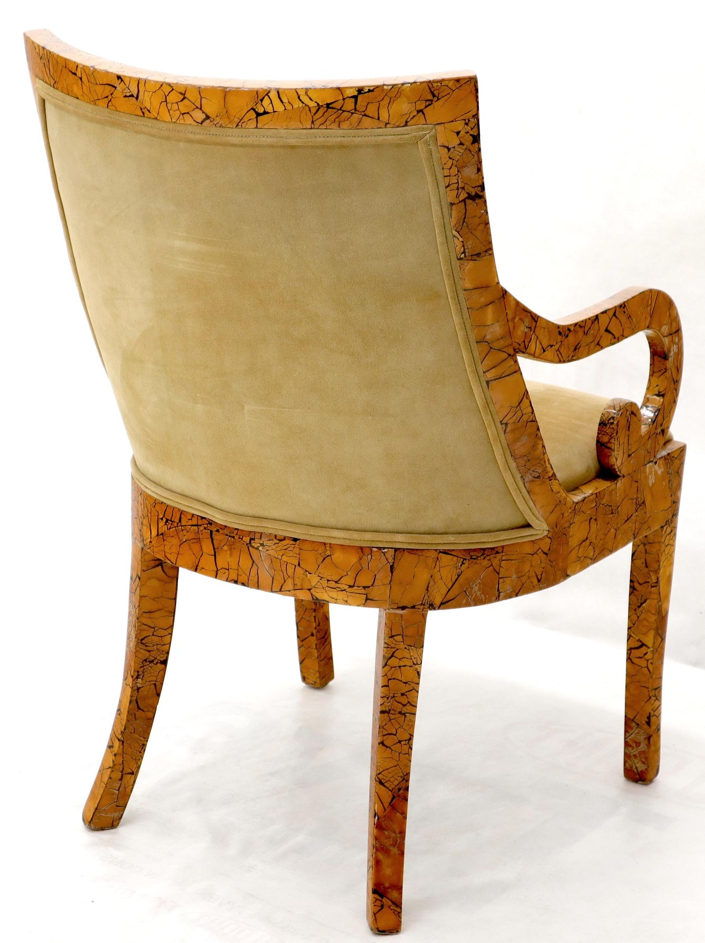 Shell Chips Finished Regency Style Chair