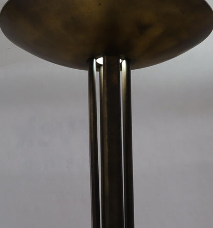 Cross Base 68 Tall Metal Dish Shade Floor Lamp