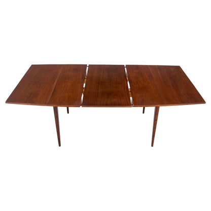 EstablishedLines Danish Mid-Century Modern Walnut Drop Leaf Dining Table W/ Extension Leaf Mint!
