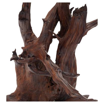 Solid Driftwood Root Sculpture Organic Jewerly Display Nice Patina & Shape Mint!