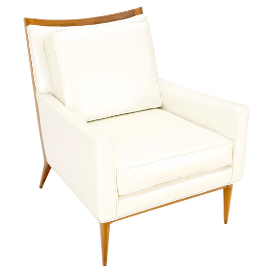 EstablishedLines Mid-Century Modern Paul McCob Walnut Lounge Chair for Directional Mint