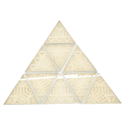 EstablishedLines Mid Century Modern Greg Copeland 3D Paper Cutout Wall Art Sculpture Aluminum
