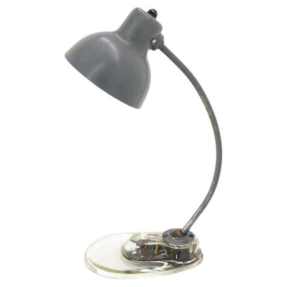 EstablishedLines Marianne Brandt for Kandem Glass Base Table Desk Lamp