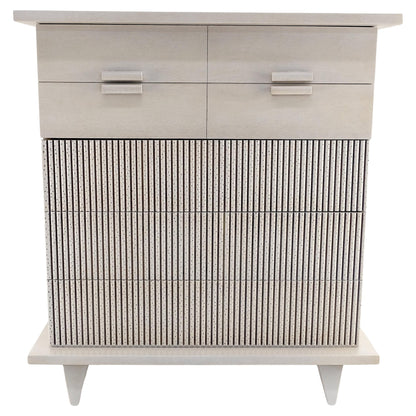 American of Martinsville Light Grey 5 Drawers Mid Century Modern Dresser MINT!