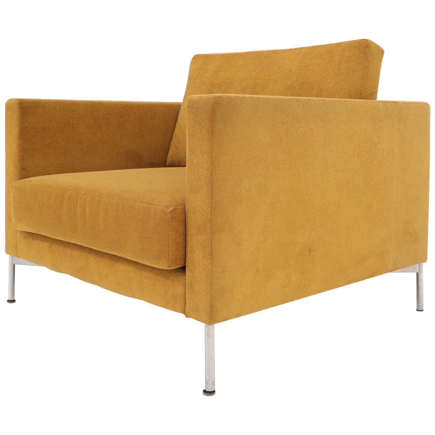 Knoll Mid-Century Modern Box Shape Lounge Chair