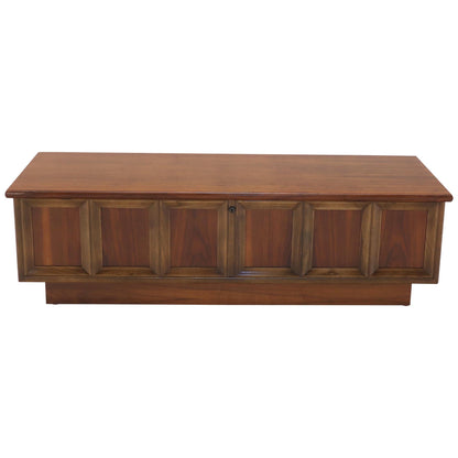 Walnut Cedar Lined Mid-Century Modern Hope Chest by Lane