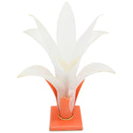 Molded Acrylic Lotus Flower Table Lamp