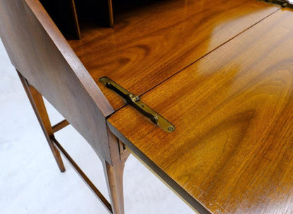 Mid-Century Modern Walnut tall Secretary Desk Bookcase