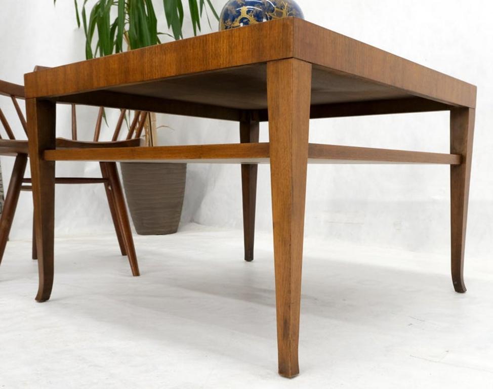 Gibbings for Widdicomb Square Two Tier Walnut End Center Coffee Table