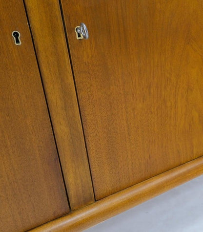 Gibbings Widdicomb 3 Doors Compartment Long Credenza Dresser Tapered Legs Mint