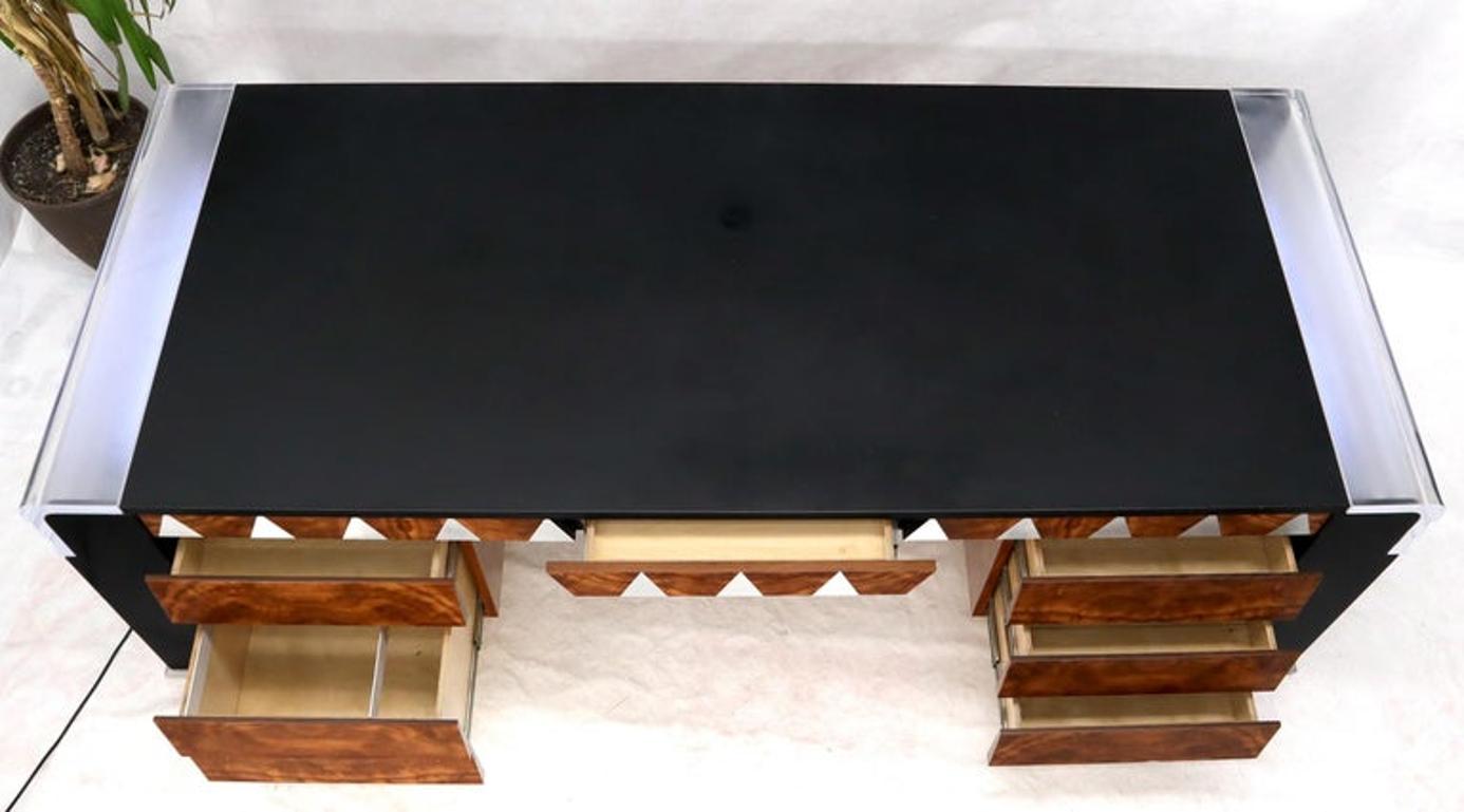 Oversize Large Important Vladimir Kagan Art Deco Executive Desk