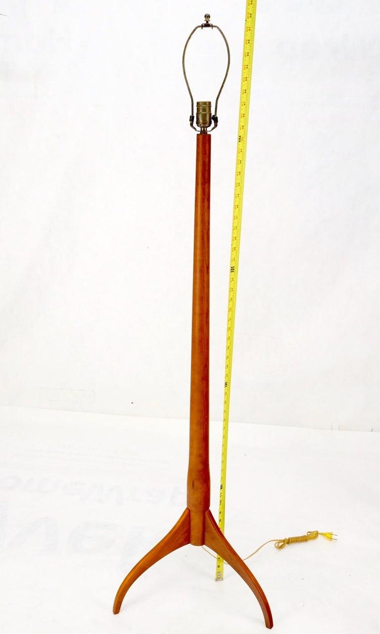 Shaker Turned Solid Cherry Floor Lamp