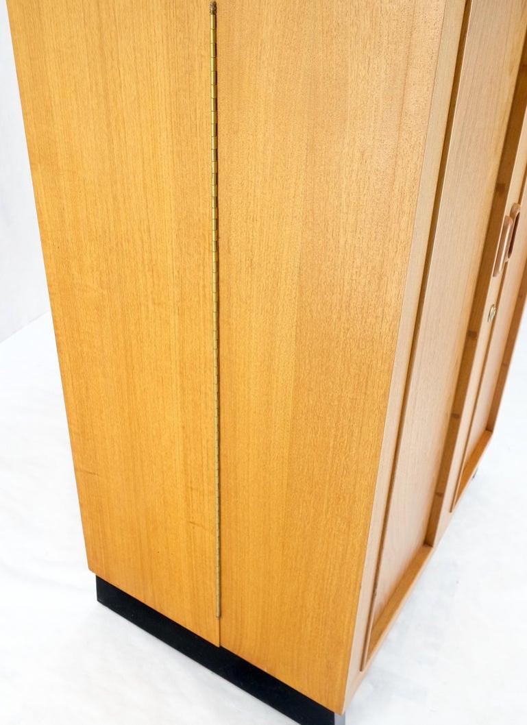 Danish Mid-Century Modern Teak Box Wooton Desk Table File Cabinet Organizer Mint