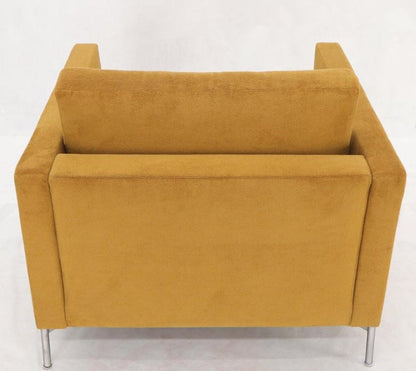 Knoll Mid-Century Modern Box Shape Lounge Chair